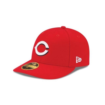 Sapca New Era Cincinnati Reds MLB Authentic Collection Low Profile 59FIFTY Fitted - Rosii